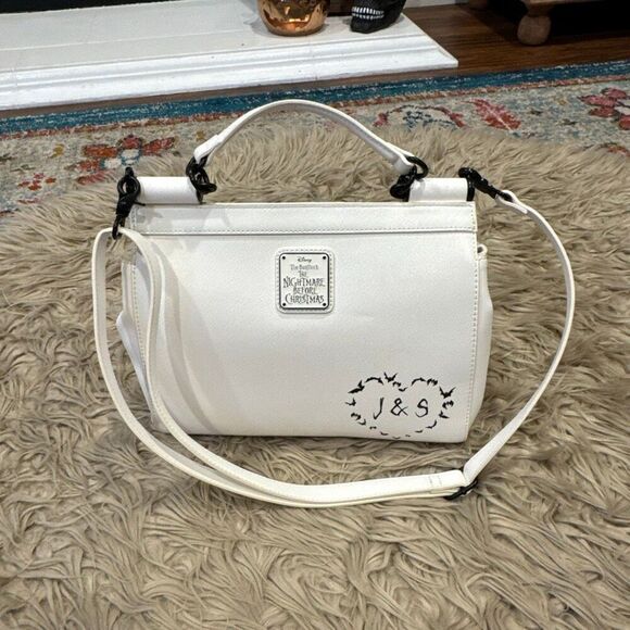 Loungefly NBC Nightmare Before Christmas Silhouette Handbag Crossbody Purse - Picture 2 of 7